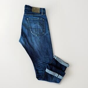 Rogue Territory Selvedge Jeans 32 Blue Dark Wash Minimalist Made in USA